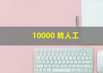 10000 转人工